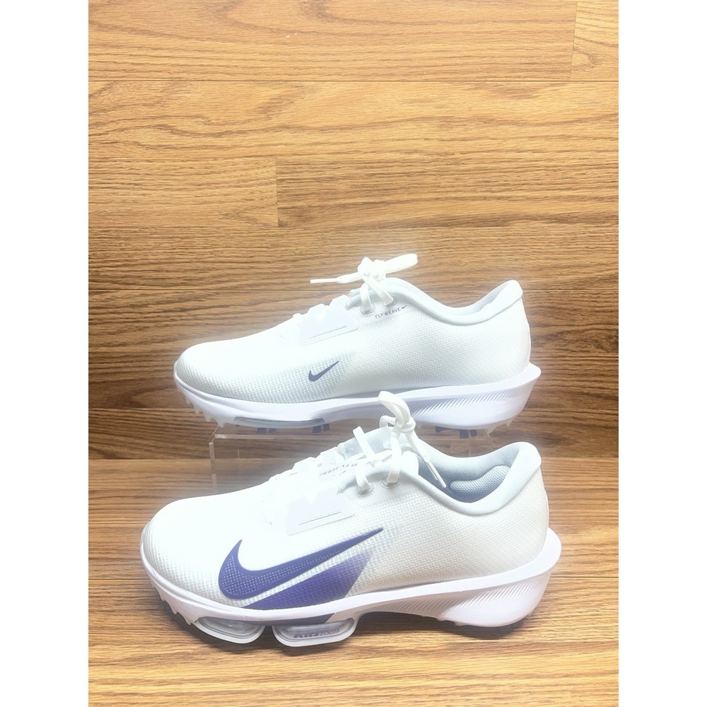 Nike Air Zoom Infinity Tour 2 Golf White Purple HJ7573-108 Men Size 10